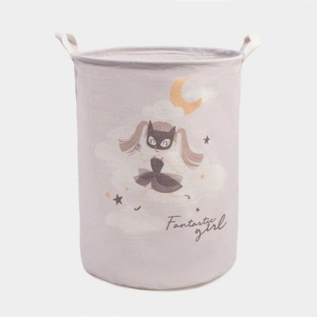 Basket Textile Ethel "Fantastic Girl" 34x43 cm-1
