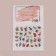 Slider - Nail Design "Watercolor Graphics", packing 6 pcs, multi -colored