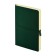 Diaumer Leduced A5, 136 Tokyo sheets, artificial leather cover, block 70 g/m2, green