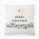 New Year. Decorative pillowcase "Ethel" Merry Christmas 40x40 ± 4 cm, 100% cotton