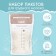 A set of packages for storage and freezing of breast milk, 200 ml, 15 pcs.