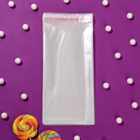 BOPP package with an adhesive valve 12 x 22/4 cm, 25 μm-7