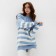 Jumper Female Minaku: Casual Collection Ecrury/Blue, size 42