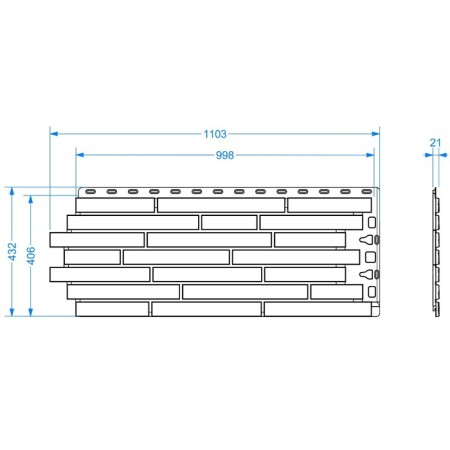 Facade panel Döcke Premium Klinker Karakum-1
