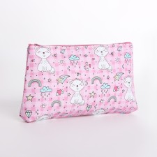 Lightning cosmetic bag, pink color
