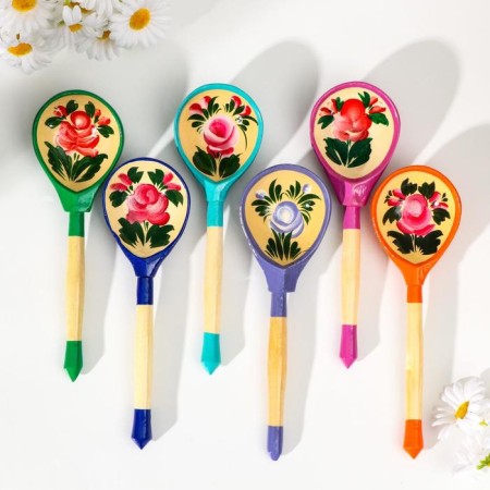 Spoon Poloba "Matryoshka", 19 × 6 cm, mix-10