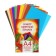 Colored paper A4, 10 sheets, 10 colors, coated, in the folder