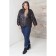 Women's jacket, size 54, black color