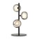 Freya FR5435TL-03B Shimmer, 248x248x461 mm desktop lamp, G9, 3x25W, black color