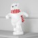 LED figure "Running Bear" 14 × 26 × 13 cm, phlock, batteries CR2032x2 (not in the kit), glow warm white