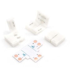A set of Apeyron Electrics connecting connectors for one -color tape, 8 mm, 3 pcs