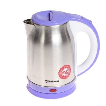 Electric kettle Sakura SA-2147P, 1.8 l, 1800 watts, purple