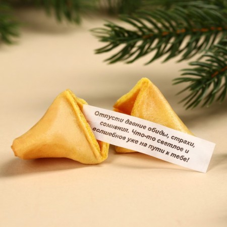 Cookies with predictions at the New Year's Eagle canbone-2