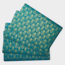 A set of napkins of the serving shares 