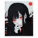 Notebook of 48 sheets in the Calligrata cage "anime. Black and red", cover coated cardboard, full uf-lak, block offset mix