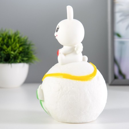 Nightlight "Bunny on the Moon" LED 1W 3x LR44 white 10x10x17cm Risalux-3