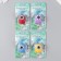 Figure hole pine d. 1.5 cm snowflake 3.5*4*4 cm mix
