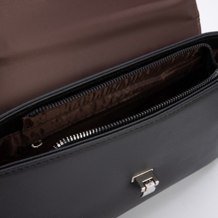 Bag-mixer on the valve, external pocket, long belt, black color-2