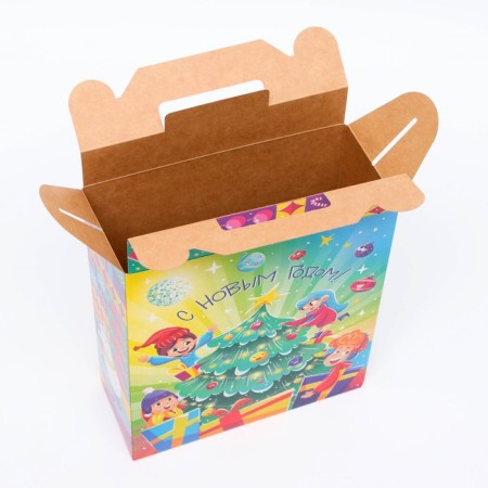 Gift box New Year's fiesta 17 x 7 x 25.5 cm-3