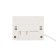 Electronic thermometer LTR-10, with a street sensor, white