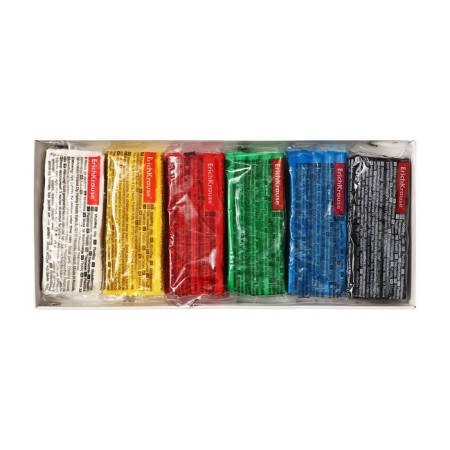 Plasticine 6 colors, 108 g, Erichkrause "Kids Space Animals", with a glass, in cardboard packaging-1