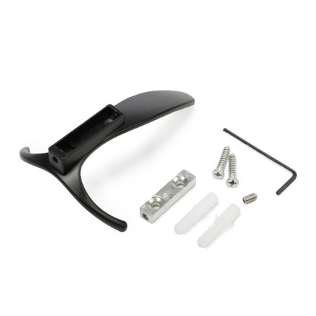 Furniture hook Cappio Flat, three -rod, black-6