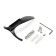 Furniture hook Cappio Flat, three -rod, black