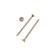 Universal yellow self -tapping screws 4.0x45, 200