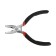 Plask -hugs Long mini, polished, rubberized handles