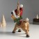 Souvenir Polystone "Olesha in a red cap and green scarf" 9.5x18.5x23.3 cm