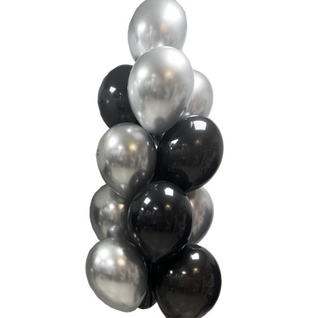 Latex ball 12 “Birthday, on style”, set of 15 pcs.-1