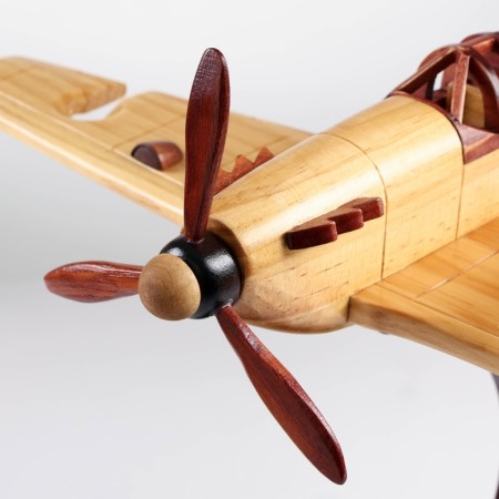 Mini-bar/stand for a bottle plane, 39 x 39 x 41 cm, beige-4