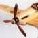 Mini-bar/stand for a bottle plane, 39 x 39 x 41 cm, beige