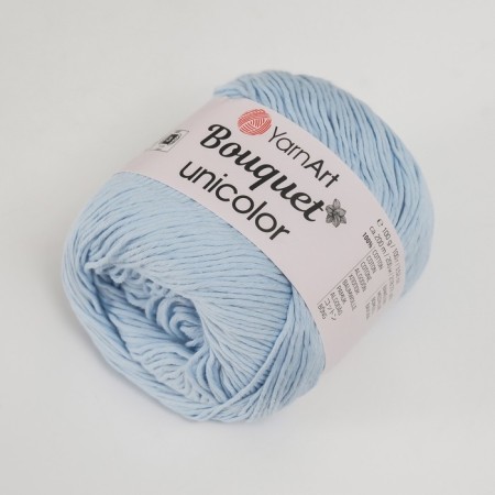 Yarn "Bouquet Unicolor" 100% cotton 200m/100g (3225 Pervang)-1