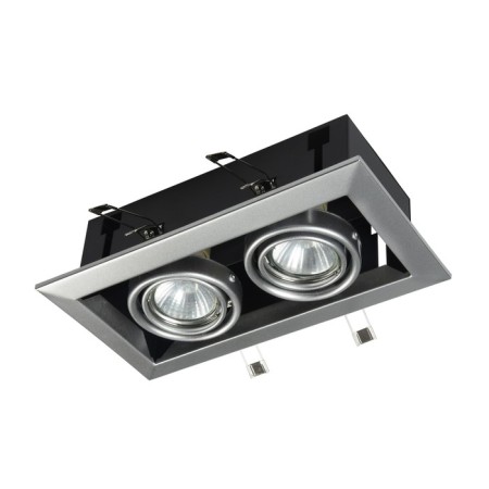 The built-in lamp Technical DL008-2-02-S, GU10, 2x50 W, 245x126x72 mm, silver