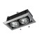 The built-in lamp Technical DL008-2-02-S, GU10, 2x50 W, 245x126x72 mm, silver