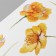 Stick plastic interior color "Yellow flowers" 30x90 cm