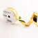 Ribbon for decor and gifts, "metallic", gold, 2 cm x 50 m