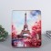 Acrylic painting desktop "Eiffel Tower" 25x20 cm