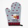 Kitchen set 2 segments of Ethel "Coffee", a bag 17x17 cm, mittens 24x16 cm, 100% p/e