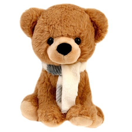 Soft toy "Mishutka in a scarf"-3