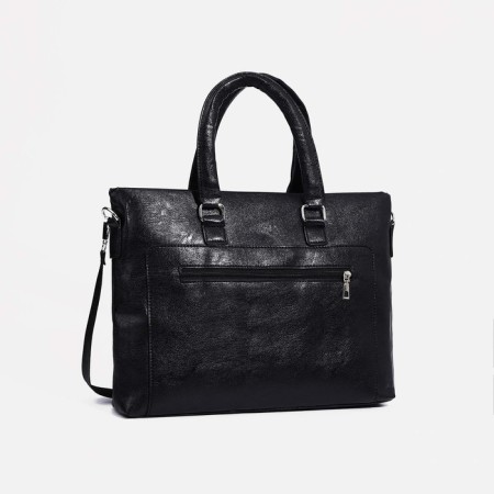 Male bag, black color