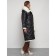 Coat insulated winter female, size 52, black color