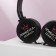 Falled headphones "Queen", model VBT 1.14, 15.5 x 21 cm
