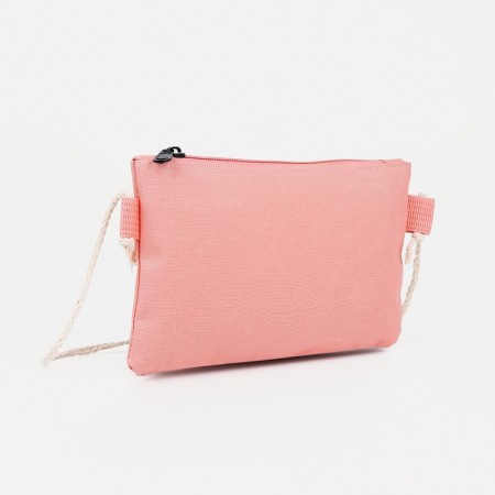 Set of a youth backpack from textiles, chopper, pencil case, bag, pink color-8