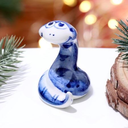 Souvenir "Uzik", Gzhel, 5x3 cm-2