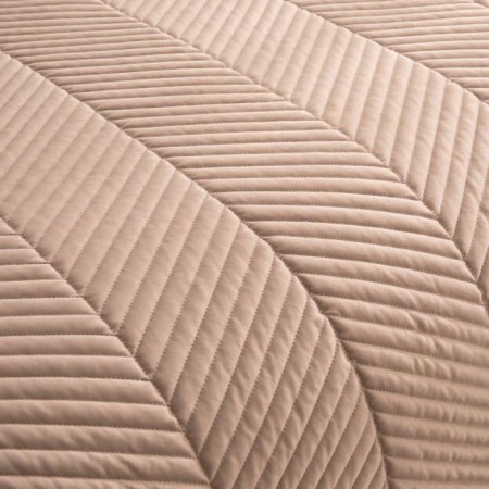 A set with a bedspread "Adonis", size 230x250 cm, 50x70 cm - 2 pcs, the color of the cappuccino-3