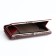 Women's wallet on a magnet, burgundy color