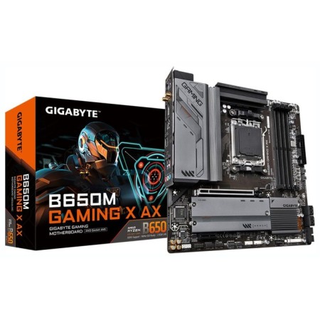 Motherboard Gigabyte B650M Gaming X AX Socketam5 AMD B650 4XDDR5 MATX AC`97 8ch (7.1) 1070406-6