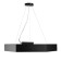 LED LED Geometria Hexagon 38W 4000K 4000 LEP IP40 60x60x8 Black